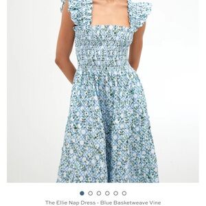 Hill House Blue Floral Nap Dress
